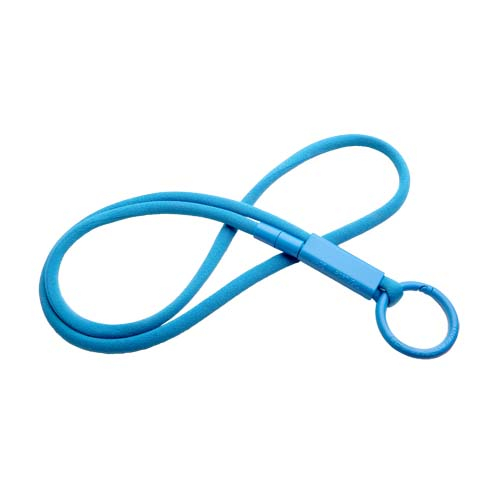 Tour de cou promotionnel en plastique recyclé Tubyard Bleu ciel